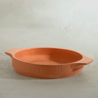 Brown Sienna Terracotta Baking Dish